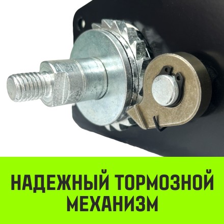 Лебедка ручная барабанная с тормозом HITCH HWB 1100 1100 кг лента 10 м (SZ073179) купить в Когалыме