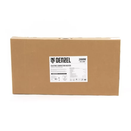 Конвектор электрический XCE-2000, 230 В, 2000 Вт, X-образный нагреватель Denzel 98117 купить в Когалыме