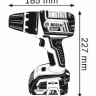 Аккумуляторная дрель-шуруповерт BOSCH GSR 18 V-LI (0.601.866.10J) купить в Когалыме