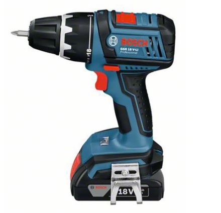 Аккумуляторная дрель-шуруповерт BOSCH GSR 18 V-LI (0.601.866.10J) купить в Когалыме