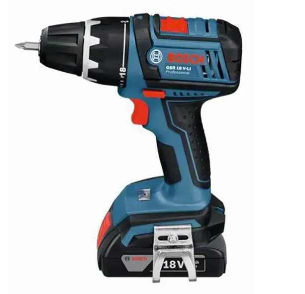 Аккумуляторная дрель-шуруповерт BOSCH GSR 18 V-LI (0.601.866.10J) купить в Когалыме