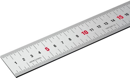 ЗУБР Про-50, длина 0.50 м, усиленная нержавеющая линейка, Профессионал (34280-050) купить в Когалыме
