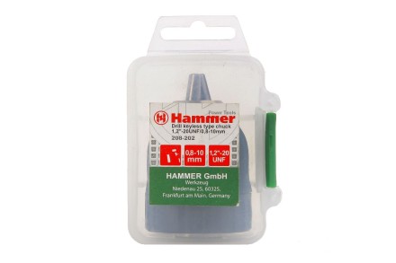 Патрон для дрели HAMMER Ф10мм 1/2&quot; (208-202) купить в Когалыме