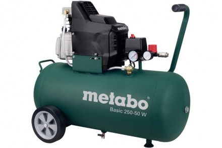 Компрессор безмасляный поршневой прямой привод Metabo Basic 250-50 W OF купить в Когалыме