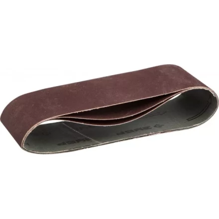 Лента шлифовальная бесконечная ЗУБР "МАСТЕР" на тканевой основе, для ЛШМ, P320, 75х457мм, 3шт 35541-320 купить в Когалыме