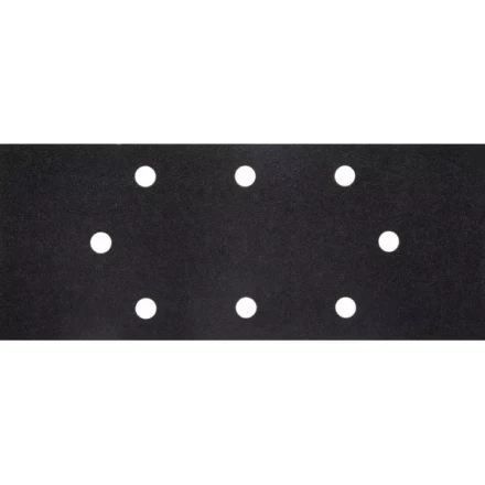 Лист шлиф. универсал. URAGAN "Оптимален для твердых пород дерева" 8 отверстий по линии, для ПШМ, P120, 93х230мм, 50шт 907-22102-120-50 купить в Когалыме