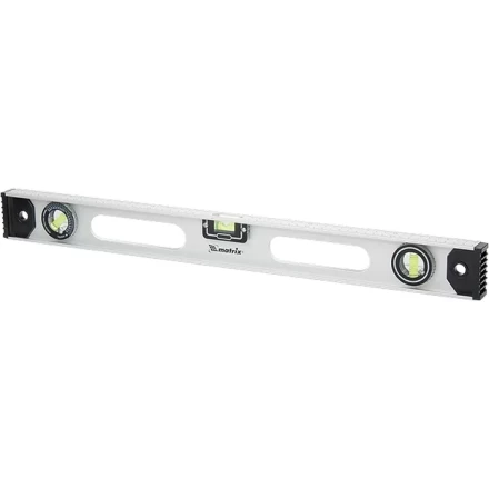 Уровень алюминиевый "Рельс" 2000 мм 3 глазка 1 поворотный MTX 340419 купить в Когалыме