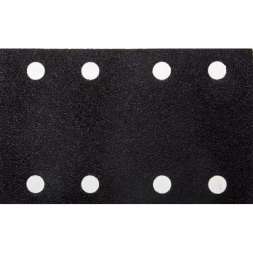 Лист шлиф. универс. URAGAN "Оптимал. для тверд. пород дерева" 8 отв. по линии, на липучке, для ПШМ, P60, 80х133мм, 10шт 907-22111-060-10