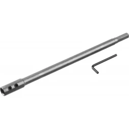 ЗУБР "МАСТЕР". Удлинитель для сверла Левиса с хвостовиком 12мм, HEX 12,5, L=300мм 2953-12-300