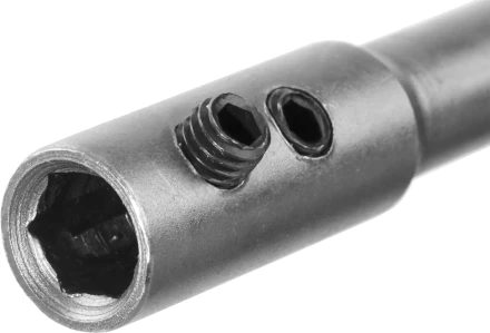 ЗУБР "МАСТЕР". Удлинитель для сверла Левиса с хвостовиком 12мм, HEX 12,5, L=300мм 2953-12-300 купить в Когалыме