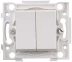 Выключатель СВЕТОЗАР проходной двойной SV-55231-2 купить в Когалыме