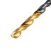 Сверло по металлу, 2,5 мм, HSS-Tin, Golden Tip, 10 шт. Denzel 717204 купить в Когалыме