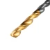 Сверло по металлу, 2,5 мм, HSS-Tin, Golden Tip, 10 шт. Denzel 717204 купить в Когалыме