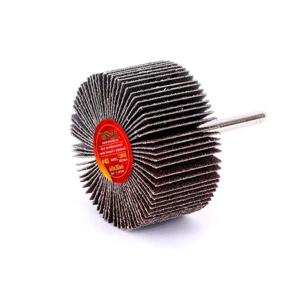 Круг MESSER шлифовальный лепестковый с оправкой (на шпильке) 60х30х6  #40 купить в Когалыме