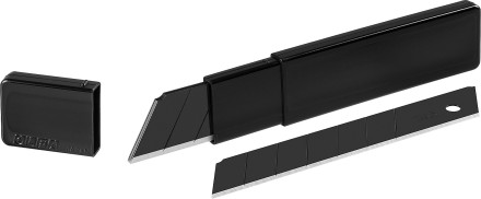 Лезвие OLFA &quot;BLACK MAX&quot; сегментированное, 5шт, 25х126х0,7мм OL-HBB-5B купить в Когалыме