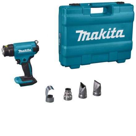 Аккумуляторный тепловой пистолет (фен) Makita DHG180ZK, LXT 18 V (без АКБ и ЗУ) купить в Когалыме