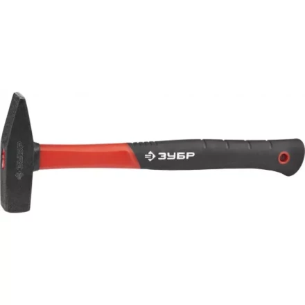 Молоток с фиберглассовой рукояткой, ЗУБР "МАСТЕР" 20020-06, кованый, 600 г 20020-06 купить в Когалыме