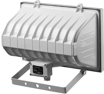 Прожектор STAYER &quot;MASTER&quot; MAXLight галогенный, с дугой крепления под установку, белый, 1500Вт 57107-W купить в Когалыме