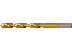 Сверло по металлу 3 мм HSS нитридтитановое покрытие цилиндрический хвостовик MATRIX 717300