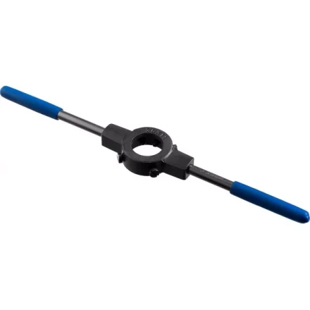 Плашкодержатель ЗУБР &quot;ПРОФЕССИОНАЛ&quot; со стопорными винтами, сталь 45, посадочный диаметр - 30 мм, высота - 11 мм, общая длина - 285 мм 28150-30 купить в Когалыме