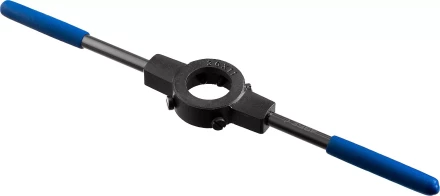 Плашкодержатель ЗУБР &quot;ПРОФЕССИОНАЛ&quot; со стопорными винтами, сталь 45, посадочный диаметр - 30 мм, высота - 11 мм, общая длина - 285 мм 28150-30 купить в Когалыме