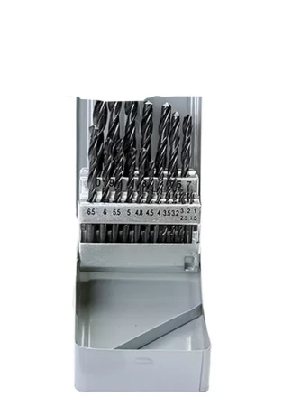 Набор сверл по металлу 1-10 мм (через 0,5 мм + 3,2 и 4,8 мм) HSS 21шт металлический бокс цилиндрический хвостовик SPARTA 723755 купить в Когалыме