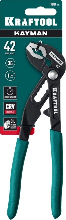 Клещи переставные с быстрой регулировкой KRAFTOOL KAYMAN 22353-18 купить в Когалыме