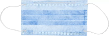 Маска техническая защитная трехслойная серия ПРОФЕССИОНАЛ купить в Когалыме