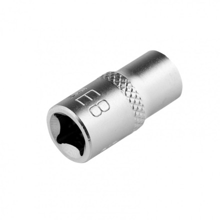 Головка торцевая 1/4  Е8 CrV Stels 13867 купить в Когалыме