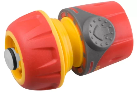 Соединитель GRINDA "Premium" с автостопом, пластмассовый с TPR, 3/4" 8-426430 купить в Когалыме