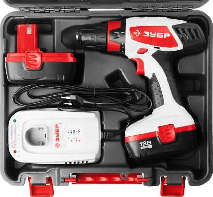 Дрель-шуруповерт 2 АКБ ЗДА-12-2 КИН серия МАСТЕР купить в Когалыме