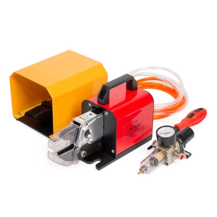 Пресс-клещи пневматические КВТ ПКП-01 для опрессовки наконечников и разъемов матрицами МПК (85396) купить в Когалыме