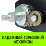 Лебедка ручная барабанная с тормозом HITCH HWB 500 500 кг канат 10 м (SZ073180) купить в Когалыме