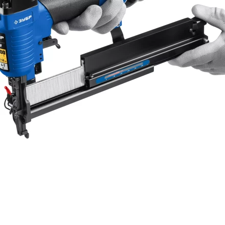 ЗУБР Т55/300, пневматический нейлер-степлер 18Ga 2-в-1: для скоб тип 55 и гвоздей тип 300, Профессионал (31937) купить в Когалыме