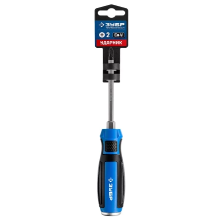 ЗУБР Ударник, PH2 х 100 мм, ударная отвертка, Профессионал (25272-2) купить в Когалыме