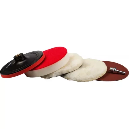 Набор ЗУБР "ЭКСПЕРТ" насадки полировальные для дрели/УШМ, 180мм, 7шт 3591-180-H7 купить в Когалыме