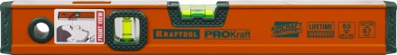 Уровень KRAFTOOL алюминиевый, 2 глазка, 40см 34721-040_z01 купить в Когалыме