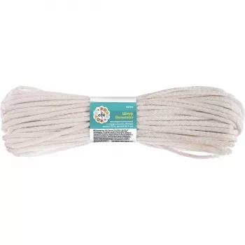 Шнур бельевой полипропиленовый с сердечником D-3 мм L-10 м белыйELFE 93704 купить в Когалыме