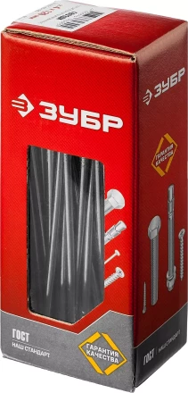 ЗУБР ГОСТ 4028-63, 120 x 4 мм, цинк, 1 кг, строительные гвозди (305031-40-120) купить в Когалыме