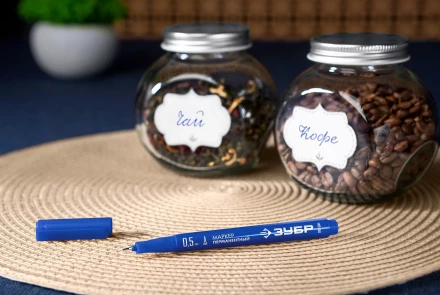 ЗУБР МП-50 синий, 0.5 мм перманентный маркер (06321-7) купить в Когалыме