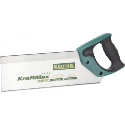 Ножовка с обушком для стусла (пила) KRAFTOOL &quot;KraftMax&quot; TENON, 14 /15 TPI, 300 мм, специальный зуб 15228-30 купить в Когалыме