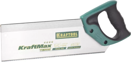 Ножовка с обушком для стусла (пила) KRAFTOOL "KraftMax" TENON, 14 /15 TPI, 300 мм, специальный зуб 15228-30 купить в Когалыме
