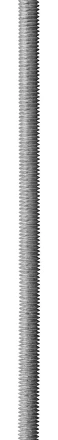 Шпилька ЗУБР резьбовая DIN 975, класс прочности 4.8, оцинкованная,   М16x1000, ТФ0, 1 шт. 4-303350-16-1000 купить в Когалыме