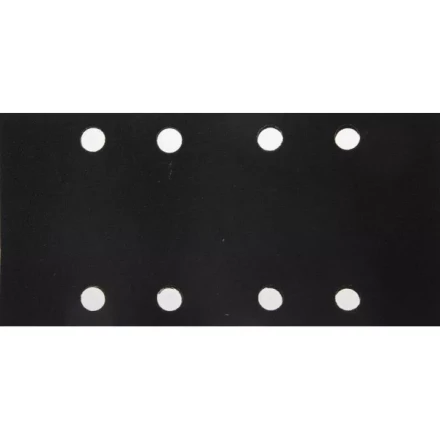 Лист шлиф. универсал. URAGAN "Оптимален для твердых пород дерева" 8 отверстий по линии, для ПШМ, P180, 80х166мм, 50шт 907-22101-180-50 купить в Когалыме