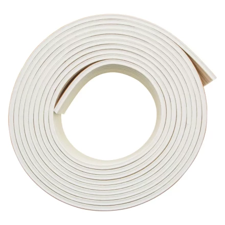 Уплотнитель резиновый, 24 м, профиль "E", белый Сибртех 88905 купить в Когалыме