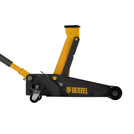 Домкрат гидравлический подкатной 3 т, с фиксатором, быстрый подъем, 135-480 мм, профессиональный Denzel 51138 купить в Когалыме