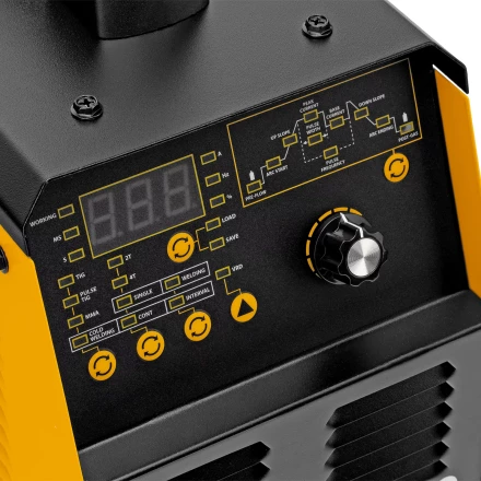 Аппарат инвертор. аргонодуговой сварки ITIG-200 DС Pulse Cold Weld, 200 А, ПВ 60%// Denzel 94329 купить в Когалыме