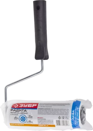 Валик ЗУБР "СТАНДАРТ" РАДУГА поролоновый, 180 мм 03605-20_z01 купить в Когалыме