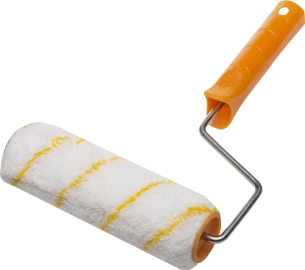 Валик GIRPAINT ПОЛИАКРИЛ малярный в сборе, ворс 10мм, бюгель 6мм, 30х150мм, STAYER Master 0315-15 купить в Когалыме