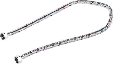 Подводка гибкая ЗУБР для воды, оплетка из нержавеющей стали, г/г 1/2" - 0,8м 51005-G/G-080 купить в Когалыме